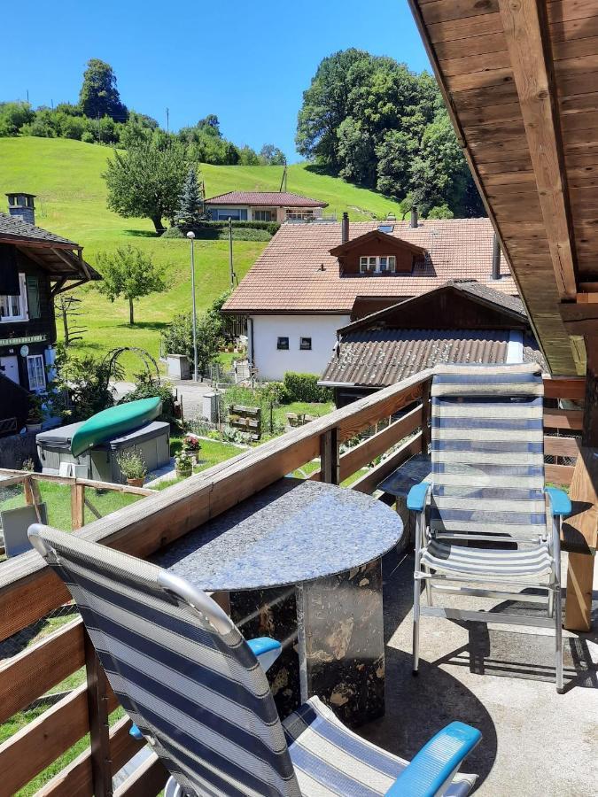 Berner Oberland Appartement Därligen Buitenkant foto